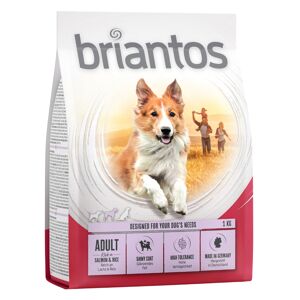 4x1 kg Adult Laks & Ris Briantos - Hundefoder