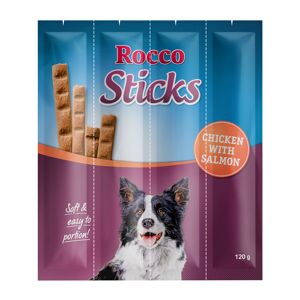 Rocco Sticks - Kylling & Laks 12 stk. (120 g)