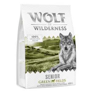 Wolf of Wilderness 400g SENIOR Green Lands - Lamolf of Wilderness hundefoder