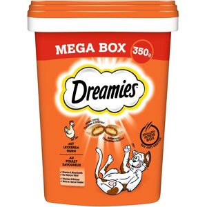 350g Megatub kylling Dreamies kattesnacks