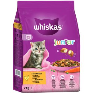 Whiskas Junior Kylling - 7 kg