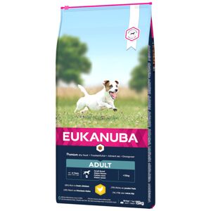 2x15kg Adult Small Breed Kylling Eukanuba hundefoder