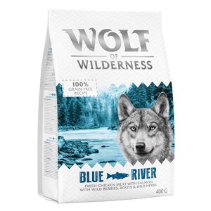 400g - Blue River - Laks Wolf of Wilderness hundefoder