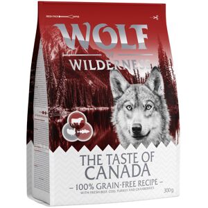 300g Canadian Woodlands Okse, torsk, kalkun Wolf of Wilderness Hundefoder