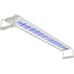 vidaXL LED-akvarielampe 80-90 cm aluminium IP67