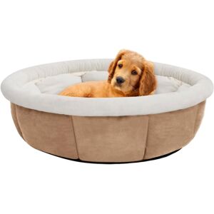 vidaXL hundeseng 70x70x26 cm beige