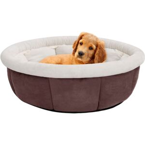 vidaXL hundeseng 59x59x24 cm brun