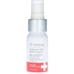 Dr. Kerklaan Natural CBD Relief Spray 29 ml