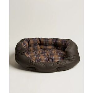 Barbour Lifestyle Wax Cotton Dog Bed 35' Olive men One size Grøn
