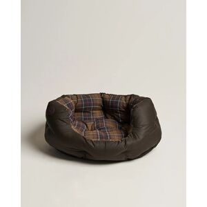 Barbour Lifestyle Wax Cotton Dog Bed 24' Olive men One size Grøn