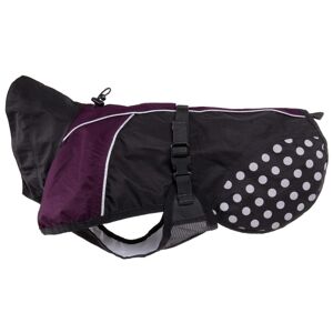 Non-stop Dogwear Beta Pro Raincoat  Purple 24, Black/Purple