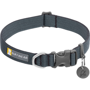 Ruffwear Hi & Light Collar Basalt Gray 36-51, Basalt Gray