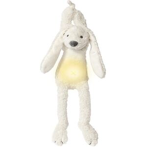 Happy Horse Bamse M. Natlys/lyd - 34 Cm - Kanin Richie - Hvid - Happy Horse - Onesize - Bamse