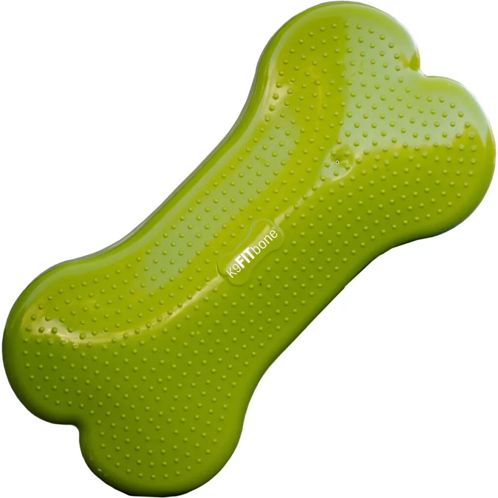 FitPAWS kæledyrs-balanceplatform ”K9FITbone” PVC grøn FPK9BONEGR