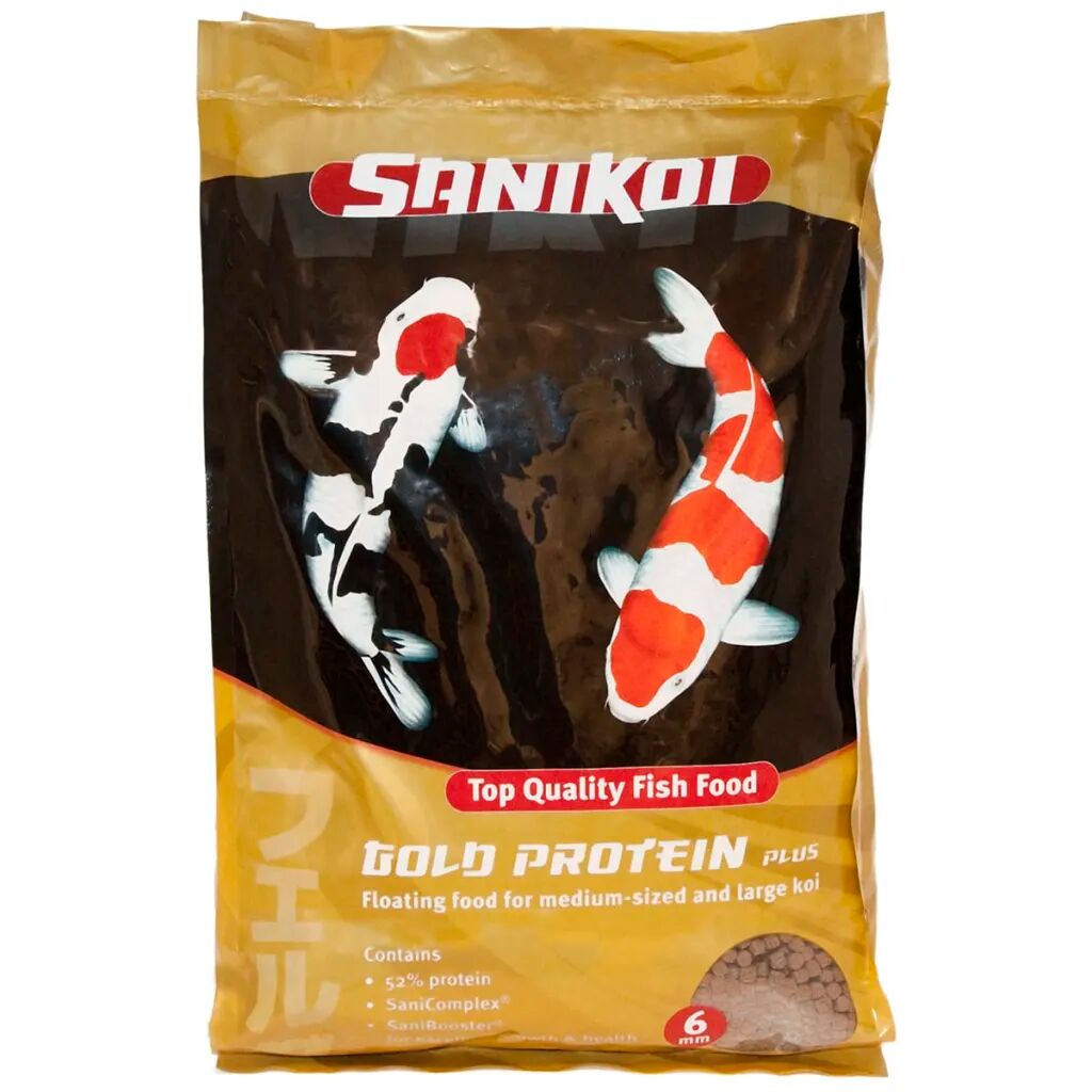 Velda fiskefoder Sanikoi Gold Protein Plus 6 mm 10 l 124648