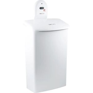 CWS Caja higiénica ParadiseLine Non Touch, capacidad para aprox. 12 litros, blanco