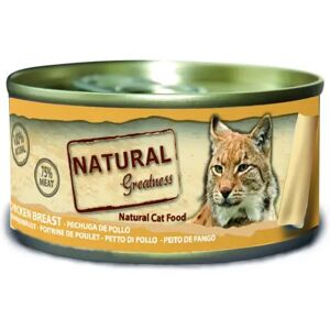 Comida Premium Para Gatos Con Pechuga de Pollo 70 g - NATURAL-GREATNESS