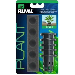 Cuidado De Plantas Acuario Fluval Plant Cestas De Plantado 5 Uds - FLUVAL