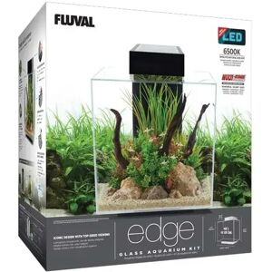 Acuario Fluval Edge Led 2.0 Nano Acuario Blanco 46L 60,6x52,4x44 - FLUVAL