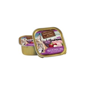 Comida Húmeda Lata Gatos Adultos Conejo y Manzanas 100g - Natural-Woodland