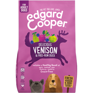 Pienso Natural Perro Edgard Cooper Venado Pato de Corral 7kg - Edgar Cooper