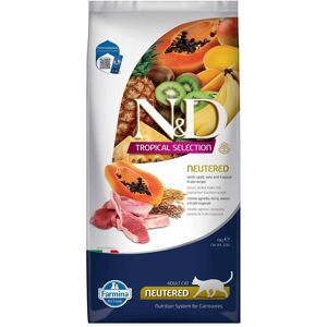 Pienso 10kg Gato Esterilizado Tropical Seleccion Con Cordero - FARMINA