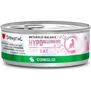 Comida Húmeda Gato Adulto Diet Cat Wet Hypoallergenic Conejo 85gr - Disugual