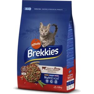 Comida Natural Gato Brekkies Excel Feline Adult Buey 3,5Kg - AFFINITY