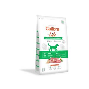 Premium Natural Perro Calibra Dog Life Adult Medium Breed Cordero 12Kg - CALIBRA
