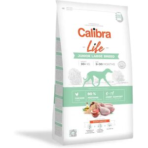 Premium Natural Perro Calibra Dog Life Junior Large Breed Pollo 12Kg - CALIBRA