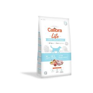 Premium Natural Perro Calibra Dog Life Junior Medium Breed Pollo 12Kg - CALIBRA
