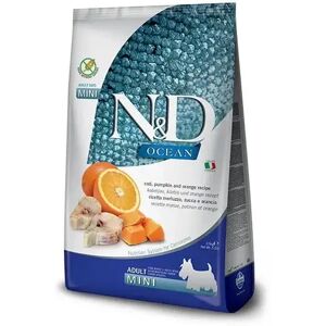 Comida Natural Perro Farmina Nd Dog Ocean Pumpkin Mini Bacalao 800Gr - FARMINA