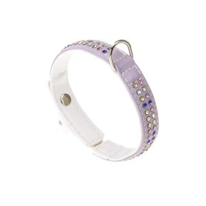 Collares Ferplast Collar Lux C20 35  Purple White - FERPLAST