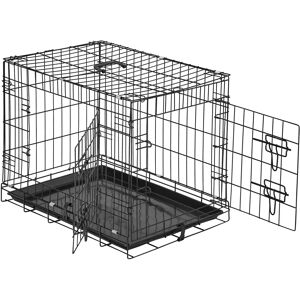 Tectake Parque para cachorros 8 vallas - 80 cm