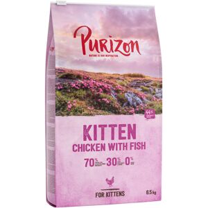 Purizon 2x6,5kg Kitten con pollo y pescado  para gatos