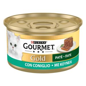 Gourmet Purina  Gold Mousse 24 x 85 g - Pack Ahorro - Conejo
