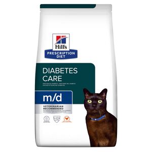 3x3kg Hill's m/d Prescription Diet Feline pienso para gatos