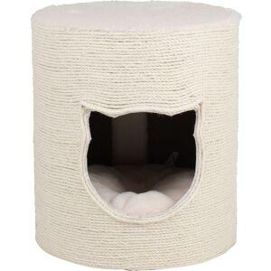 Maisons du Monde Casita rascador para gatos de yute beige