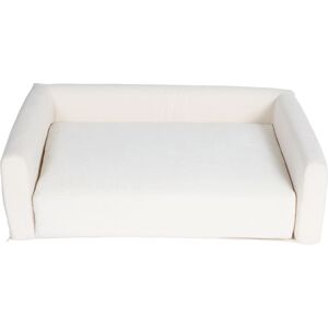 Beau Rivage Cama para perro de pana beige tamaño l - 95 x 70 x 28 cm