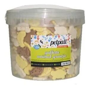 Petpall Cubo Galleta Animal Granja 1.5 Kg