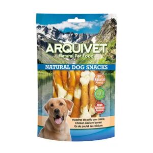 Arquivet Snacks Para Perro Huesitos De Pollo Con Calcio 100g