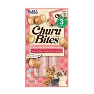 Churu Cat Bites Receta De Atún Con Salmón 3 Uds 10g