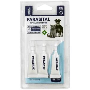 Zotal Parasital Pipetas Repelentes Gatos Y Perros Pequeños 3 Uds