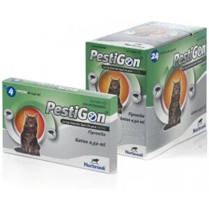 KARIZOO Pestigon Gatos 24 Pipetas 0,5 Ml (+1kg)