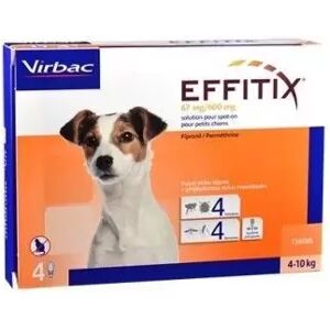 Virbac Pipetas Perros Effitix S (4 - 10 Kg) - 24 Pipetas