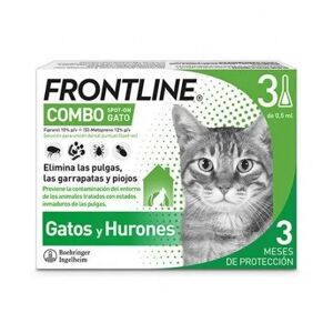 MERIAL Combo Frontline Gatos 3 Pipetas