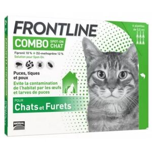 MERIAL Combo Frontline Gatos 6 Pipetas Grande