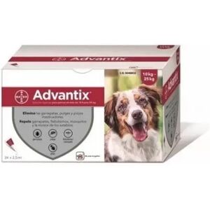 BAYER Advan Tix 250 (10-25 Kg) 24 Pipetas