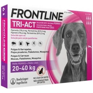 MERIAL Frontline Tri-act (20-40 Kg) 6 Pipetas