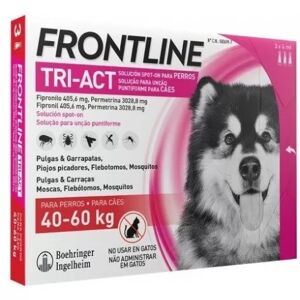 MERIAL Frontline Tri-act (40-60 Kg) 3 Pipetas